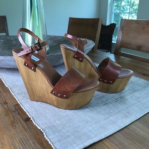 NWOT Steve Madden Platform Wedges